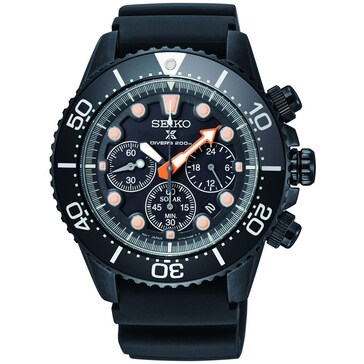 seiko prospex solar black