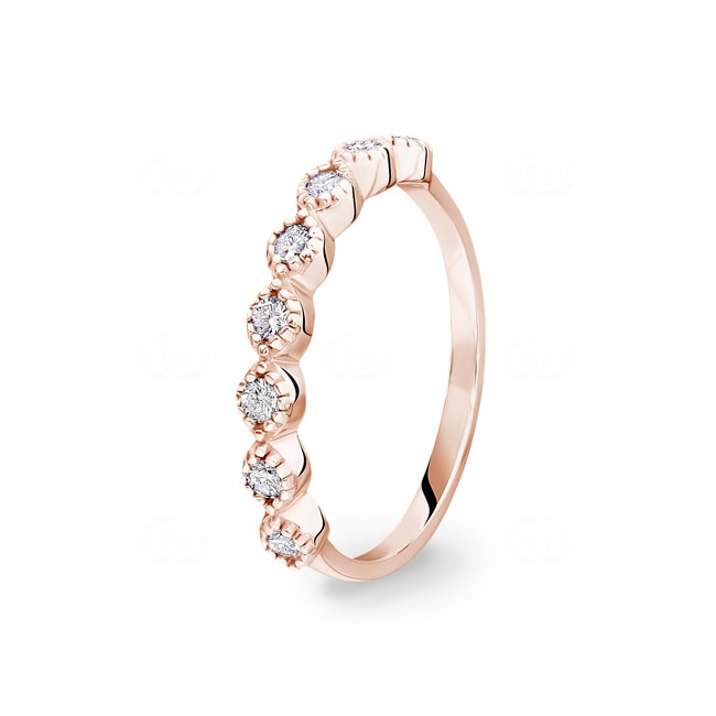 0.24ct Diamond Ring 750/18 K Rose Gold 0.24ct Diamond Ring 750/18 K Rose Gold - RO22RG