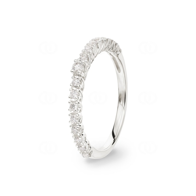 0.25ct Diamond Eternity Ring 750/18 K White Gold - RI-69857-WG