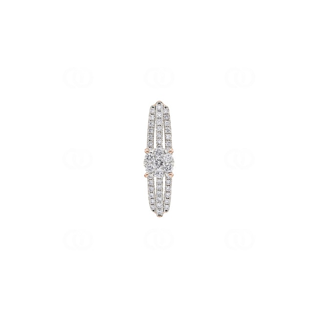 0.32 Karat Diamantanhänger 750/18 K Roségold - AN-73419-RG