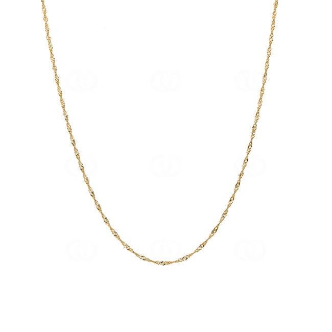 1.5mm Singapurkette 375/9 K Gelbgold - CSI8002