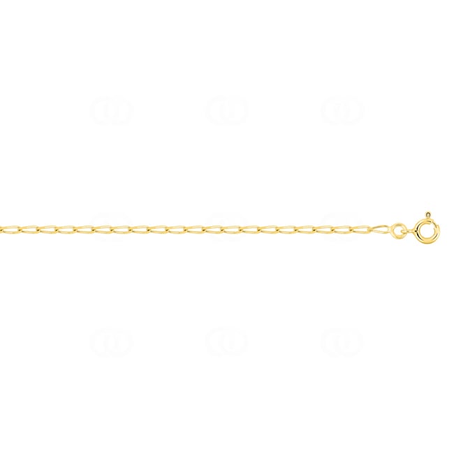 1.7mm Langpanzerkette 375/9 K Gelbgold - 9K506.17
