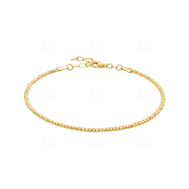 1.9mm Fantasy Bracelet 750/18 K Yellow Gold 1.9mm Fantasy Bracelet 750/18 K Yellow Gold - AR-100350-GG