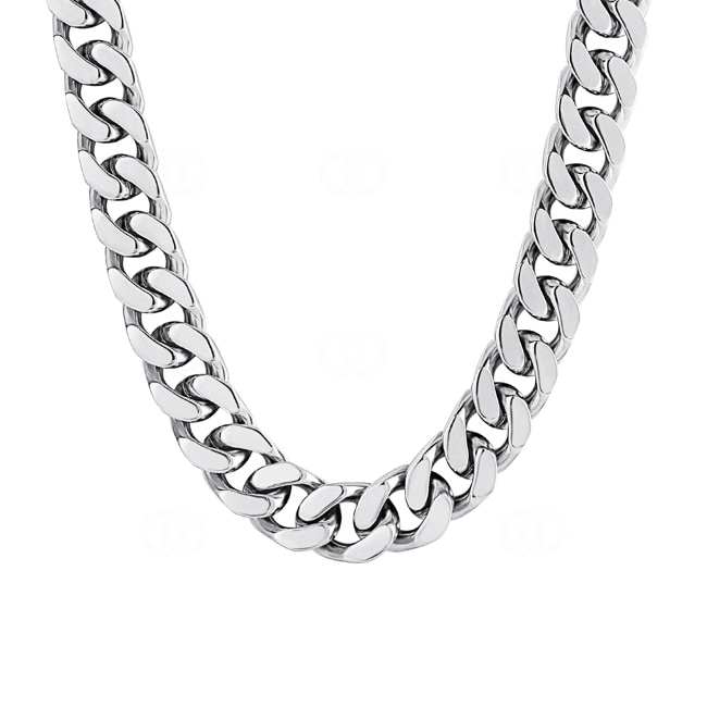 14mm Chaîne Cuban Link argenté 14mm Chaîne Cuban Link argenté - KE0057-S-14MM