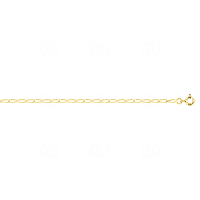 2.0mm Langpanzerarmband 375/9 K Gelbgold - 9K506.2A