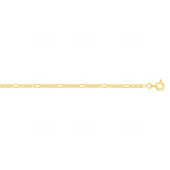 2.0mm Mariner Curb Bracelet 375/9 K Yellow Gold 2.0mm Mariner Curb Bracelet 375/9 K Yellow Gold - 9K532.2A