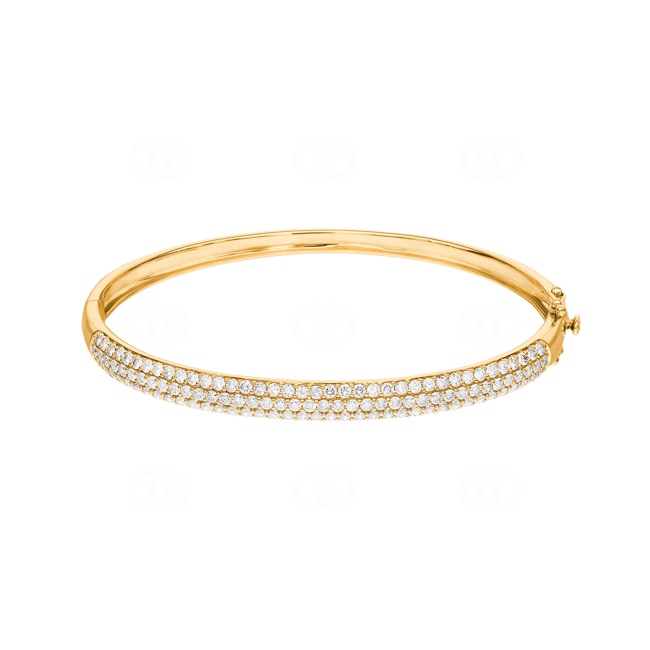 2.50 Karat Diamantarmreif 750/18 K Gelbgold - AR-69899-GG