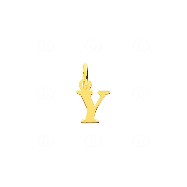 Pendant 750/18 K Yellow Gold, Letter Y - 2920Y