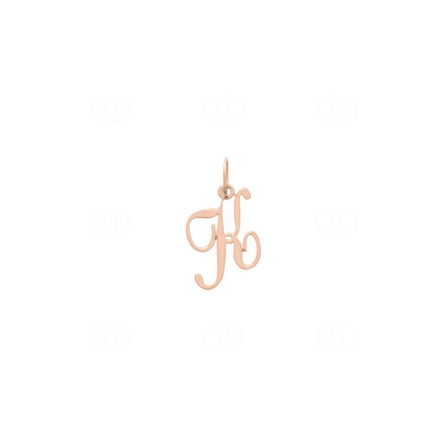 Pendant 750/18 K Roségold Letter K - 2930KR