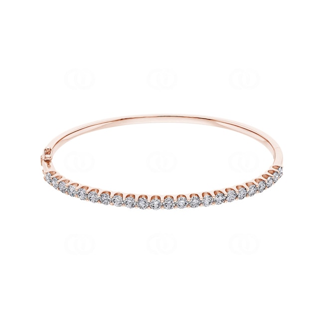 3.00 Karat Diamantarmreif oval 750/18 K Roségold - AR-71833-RG