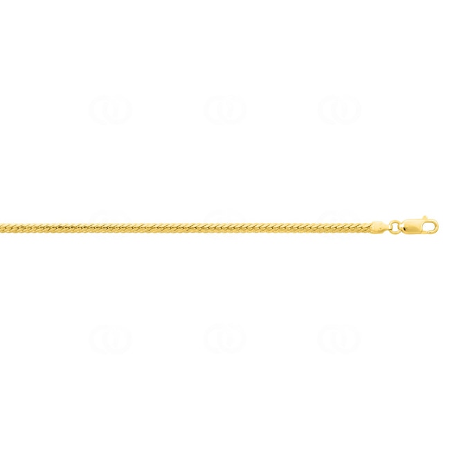 3.0mm Herringbone-Armband 375/9 K Gelbgold halbmassiv - 610022.2A