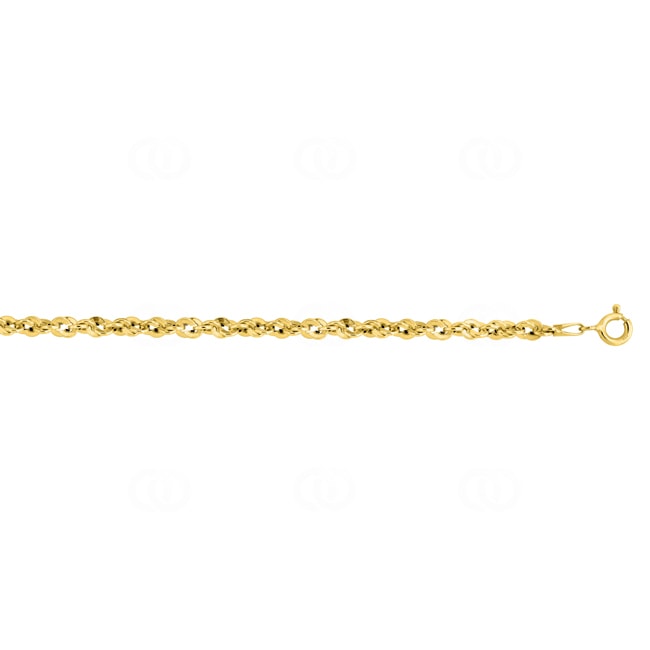 3.7mm Bracelet singapour or jaune 375/9 ct semi-massif - 9K2175A