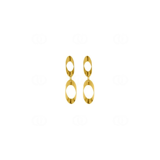 Drop Earrings 750/18 K Yellow Gold - 3820