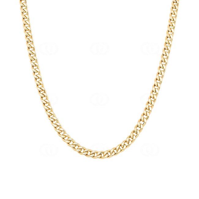 4.5mm Panzerkette 750/18 K Gelbgold halbmassiv - KE-4501-GG