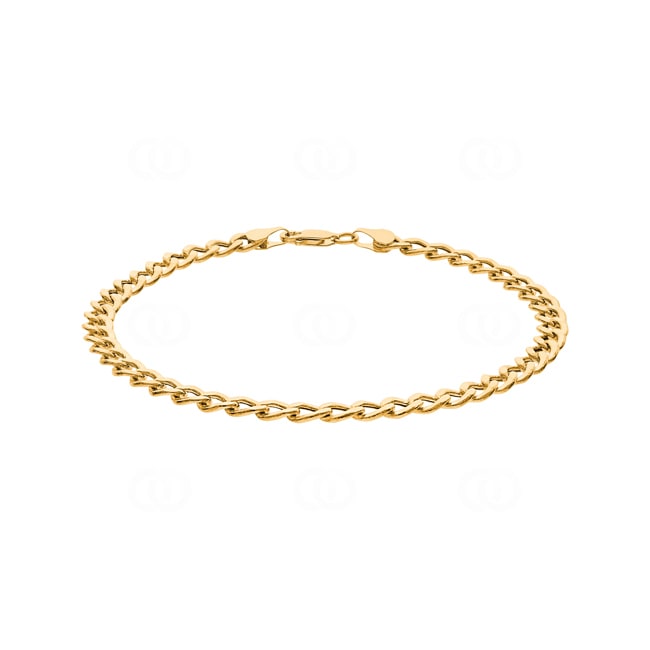 4.9mm Panzerarmband 750/18 K Gelbgold halbmassiv 4.9mm Panzerarmband 750/18 K Gelbgold halbmassiv - AR-G120-GG