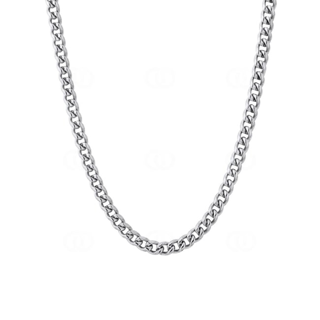 4mm Chaîne Cuban Link argenté 4mm Chaîne Cuban Link argenté - KE0023-S-4MM