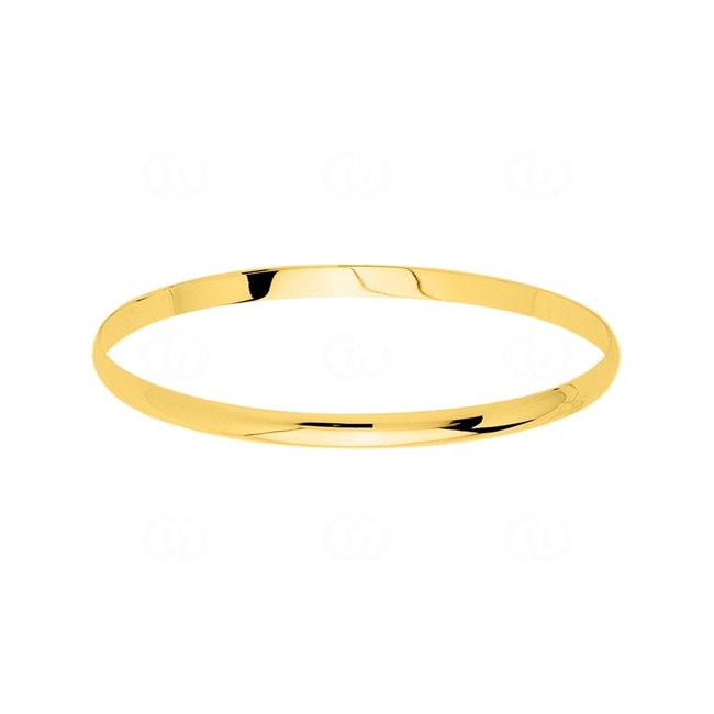 5mm Armreif 375/9 K Gelbgold massiv - 640023