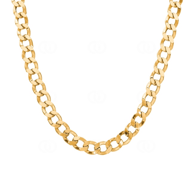 7.4mm Panzerkette 750/18 K Gelbgold halbmassiv 7.4mm Panzerkette 750/18 K Gelbgold halbmassiv - KE-G180-GG