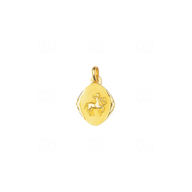 Anhänger 750/18 K Gelbgold Sternzeichen Schütze 13x15mm - 73263