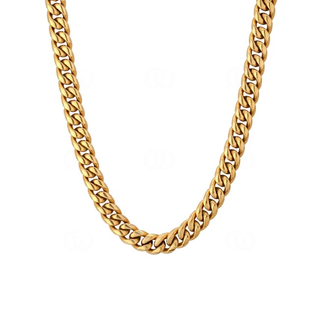 8mm Cuban Link Curb Chain Gold plated 8mm Cuban Link Curb Chain Gold plated - KE0023-G-8MM