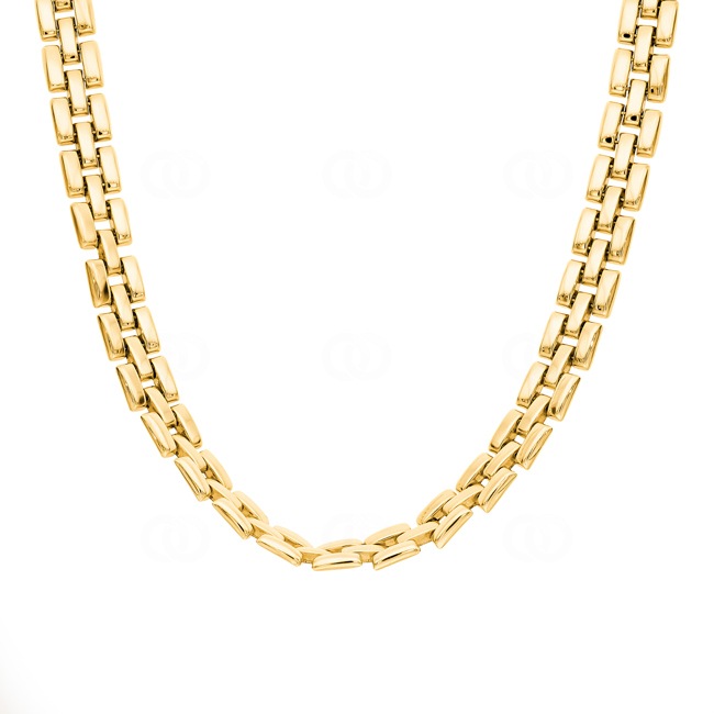 9.8mm Necklace 750/18 K Yellow Gold - 45cm - CGO100745