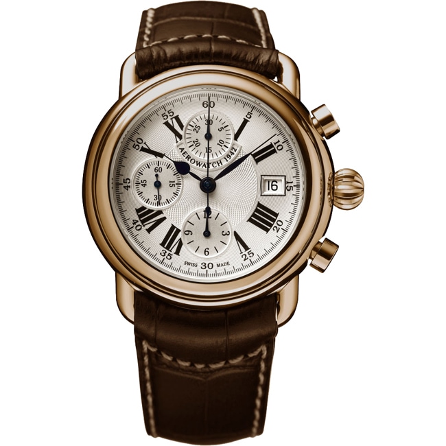 Aerowatch 1942 Automatic Chrono Rose Ø 42mm - A 61901 R101