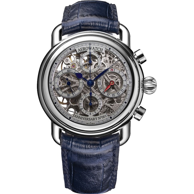 Aerowatch 1942 Automatic Chrono Skeleton Anniversary Edition - A 61901 AA20 SQ-2