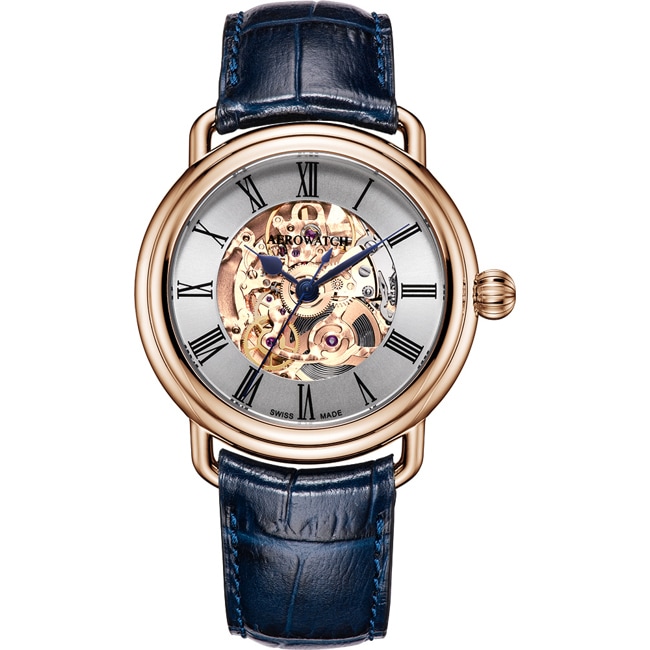 Aerowatch 1942 Automatic Skeleton Rosé - A 60900 RO22