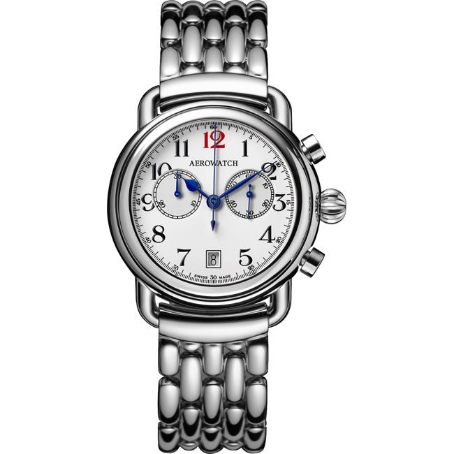 Aerowatch 1942 Chrono Edelstahl Ø 42mm - A 83926 AA04 M