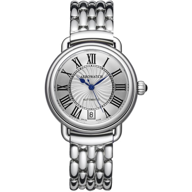 Aerowatch 1942 Lady Automatic Edelstahl - A 60960 AA01 M