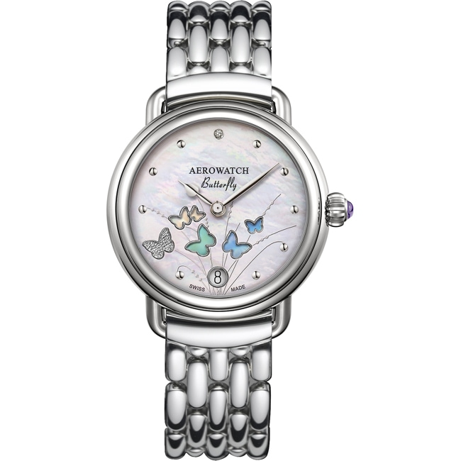 Aerowatch 1942 Lady Butterfly Limited Edition - A 44960 AA05 M