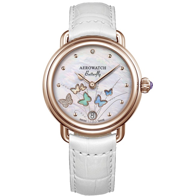 Aerowatch 1942 Lady Butterfly Limited Edition - A 44960 RO05