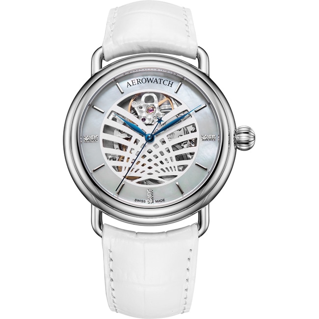 Aerowatch 1942 Lady Elegance Automatic Open Heart - A 60900 AA23