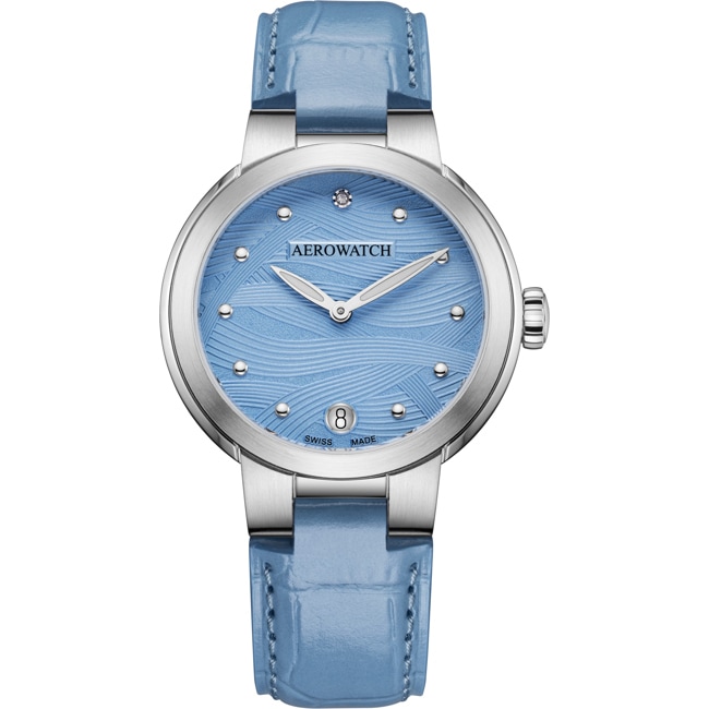 Aerowatch Harmonie Lady Quartz Blue 35mm - A 42107 AA01