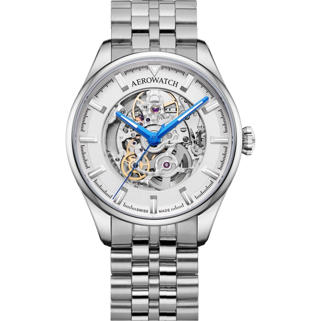 Aerowatch Les Grandes Classiques Automatic Skeleton 40mm - A 60996 AA02 SQ M