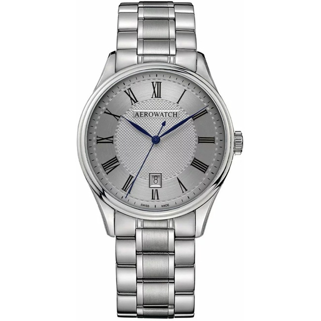 Aerowatch Les Grandes Classiques Date Gent Quartz 40mm - A 42102 AA01 M