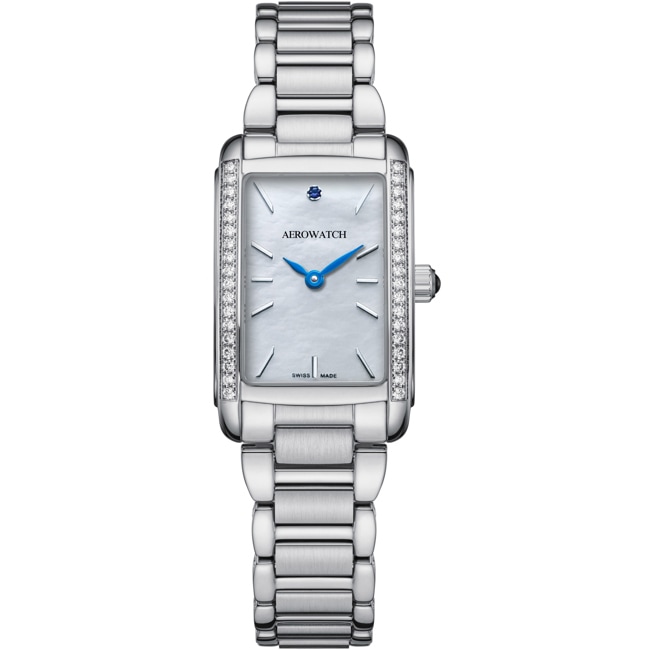 Aerowatch Mini Intuition Diamonds Stainless steel - A 30104 AA02 DIA M