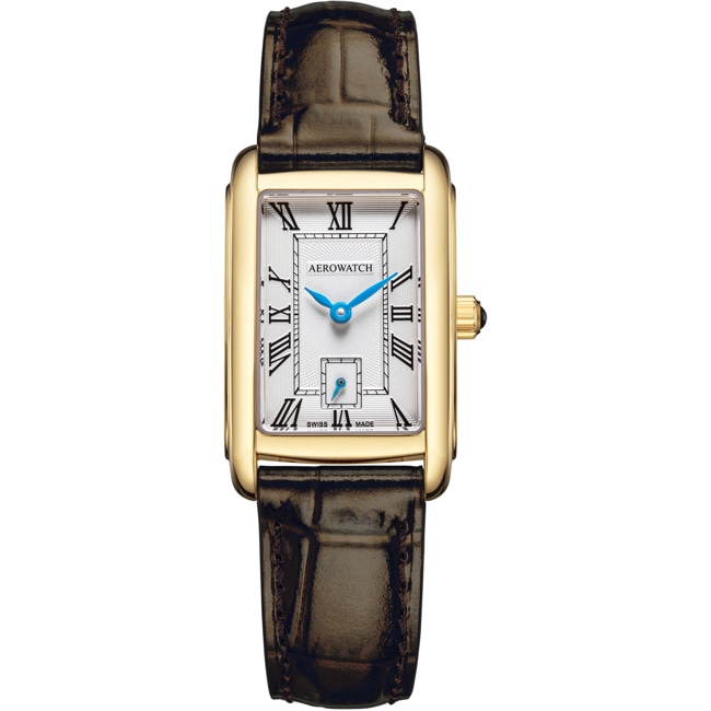 Aerowatch Mini Intuition Small Second Leder braun - A 31104 JA01