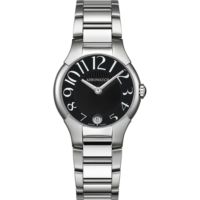 Aerowatch New Lady Grande en acier inoxydable - A 06964 AA06 M