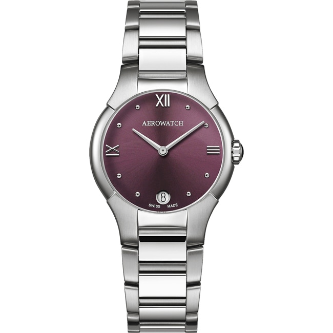 Aerowatch New Lady Grande en acier inoxydable - A 06964 AA08 M