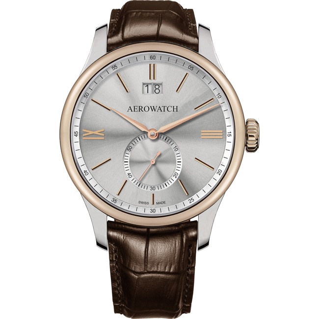 Aerowatch Renaissance Small Second Brown - A 41985 BI02