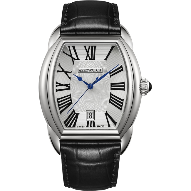 Aerowatch Streamline Leder schwarz - A 42959 AA03