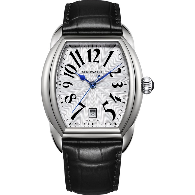 Aerowatch Streamline Leder schwarz - A 42959 AA05 NO