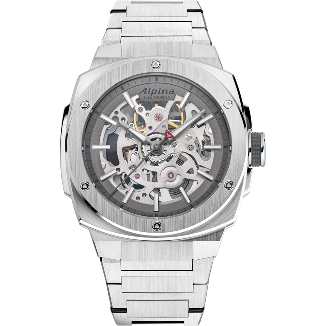 Alpina Alpiner Extreme Skeleton Automatic Argenté 39mm - AL-520GSKT3AE6B