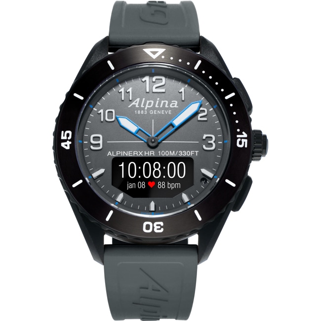 Alpina AlpinerX Alive Smartwatch Schwarz / Grau - AL-284LGG5AQ6
