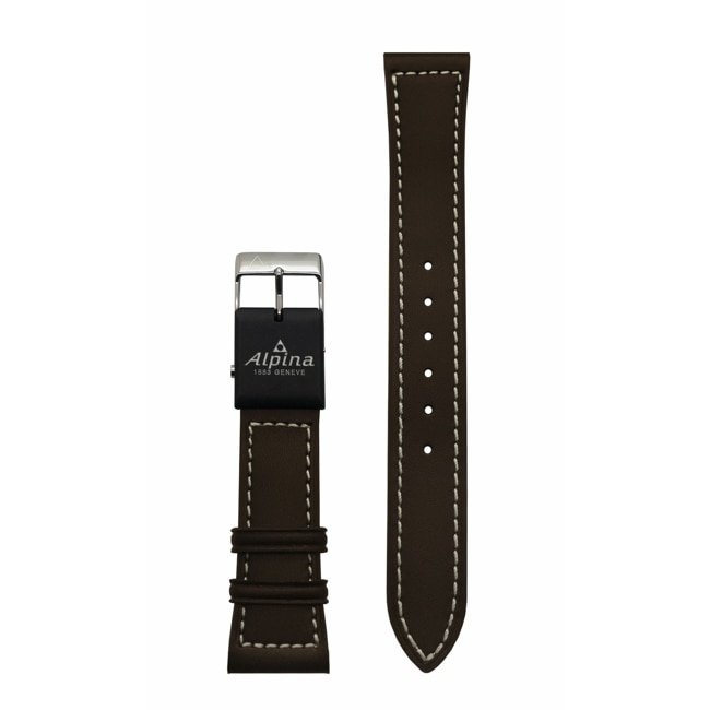 Alpina E-Strap 22mm - ALE-DBR22X18-SS