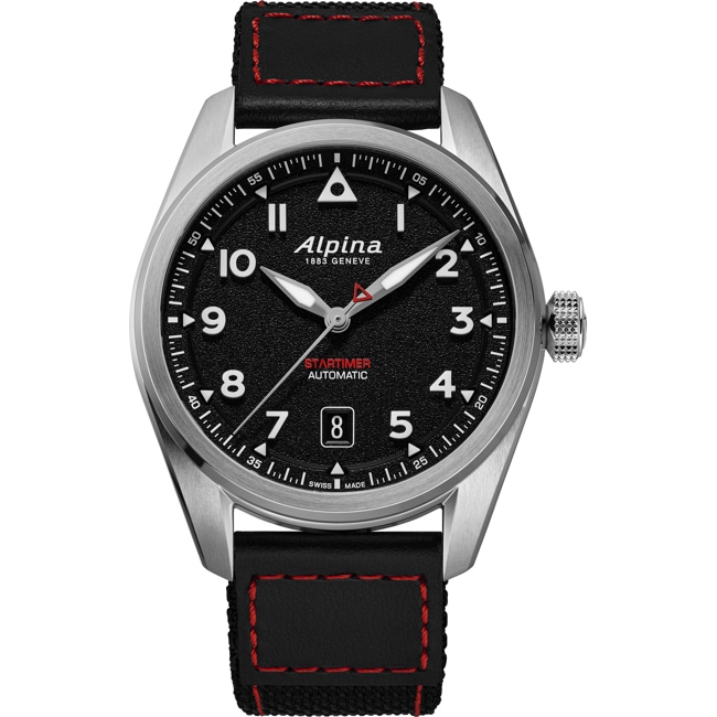Alpina Startimer Pilot Automatic 40mm - AL-525BW4S36