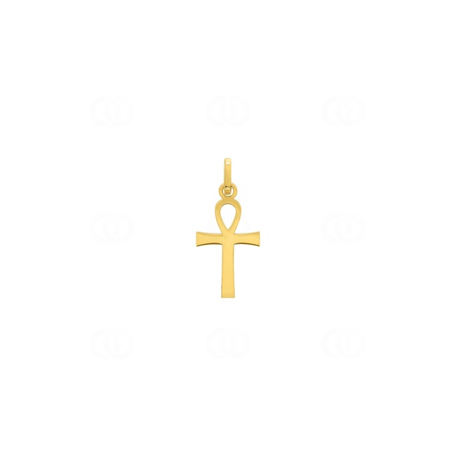 Anhänger 375/9 K Gelbgold Anch-Kreuz 21mm Anhänger 375/9 K Gelbgold Anch-Kreuz 21mm - 397324.00