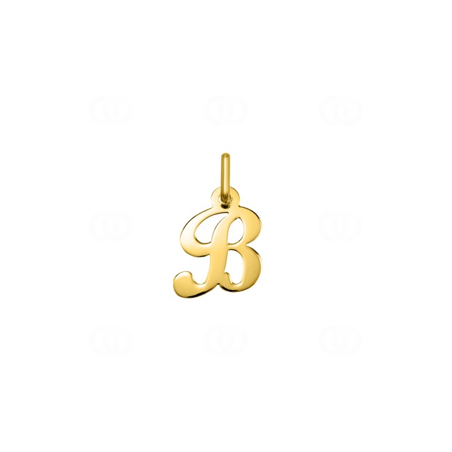 Pendant 375/9 K Yellow Gold Letter B Pendant 375/9 K Yellow Gold Letter B - 9KAY5014