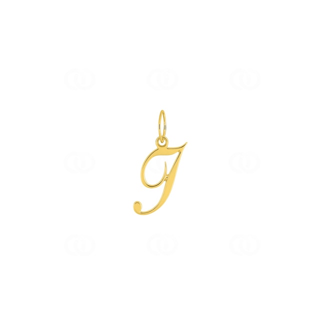 Pendentif or jaune 375/9 ct Lettre I Pendentif or jaune 375/9 ct Lettre I - 660091.I
